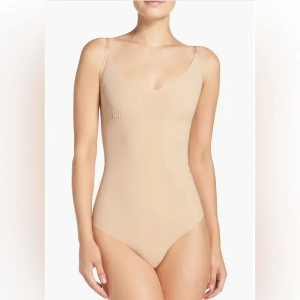 Commando Control Bodysuit Shapewear Size Large Nude Tan Slimming Shaping